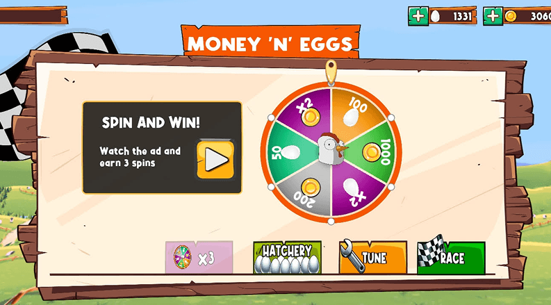 Egg Racing